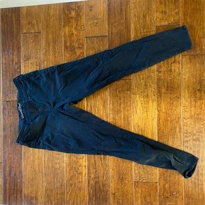 Black Straight Legged Jeggings